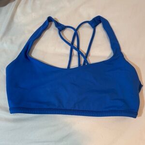 lululemon athletica Vibrant Blue Sports Bra
